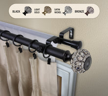 Load image into Gallery viewer, Elsie 1&quot; Double Curtain Rod
