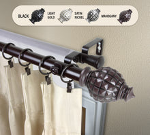 Load image into Gallery viewer, Opal 1&quot; Double Curtain Rod
