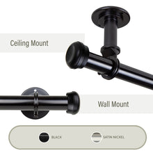 Load image into Gallery viewer, Rosen 1&quot; Ceiling Curtain Rod/ Room Divider
