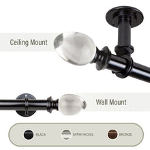 Load image into Gallery viewer, Eileen 1&quot; Ceiling Curtain Rod/ Room Divider
