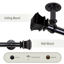 Load image into Gallery viewer, Pineda 1&quot; Ceiling Curtain Rod/ Room Divider
