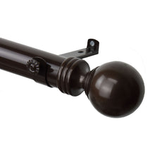 Load image into Gallery viewer, Sphere 1.5&quot; Custom Cut Curtain Rod
