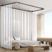 Load image into Gallery viewer, Harley Multi-angle 4-sided Room Divider/Bedroom Canopy/Ceiling Adjustable Rod
