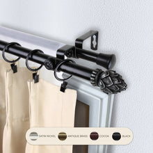 Load image into Gallery viewer, Bud 13/16" Double Curtain Rod
