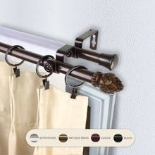 Load image into Gallery viewer, Bud 13/16" Double Curtain Rod
