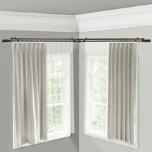 Load image into Gallery viewer, Whirl Double Corner Curtain Rod

