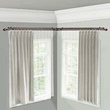Load image into Gallery viewer, Garnet Double Corner Curtain Rod
