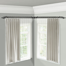 Load image into Gallery viewer, Spire Double Corner Curtain Rod
