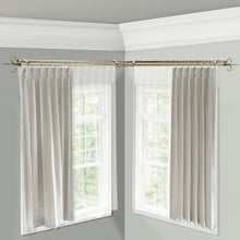 Load image into Gallery viewer, Fleur Double Corner Curtain Rod
