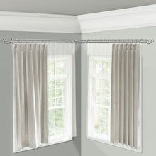 Load image into Gallery viewer, Swan Double Corner Curtain Rod
