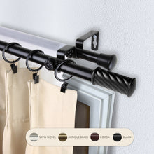 Load image into Gallery viewer, Grip 13/16&quot; Double Curtain Rod
