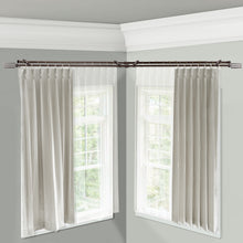 Load image into Gallery viewer, Sterling Double Corner Curtain Rod

