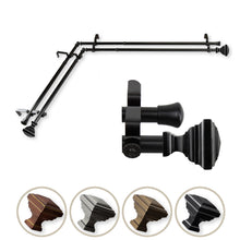 Load image into Gallery viewer, Eudora Double Corner Curtain Rod
