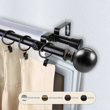 Load image into Gallery viewer, Jordana 13/16&quot; Double Curtain Rod
