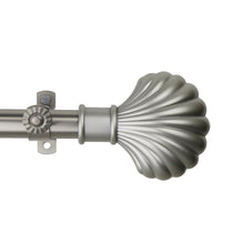 Load image into Gallery viewer, Scallop 13/16&quot; Single Curtain Rod
