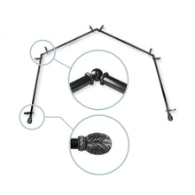 Load image into Gallery viewer, Forest 13/16&quot; 4-Sided Bay Curtain Rod
