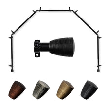 Load image into Gallery viewer, Tarzan 13/16&quot; 5-Sided Bay Curtain Rod

