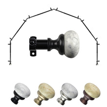 Load image into Gallery viewer, Merlyn 13/16&quot; 6-Sided Bay Curtain Rod
