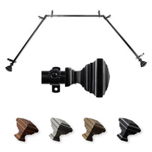 Load image into Gallery viewer, Eudora 13/16&quot; Single Bay Curtain Rod
