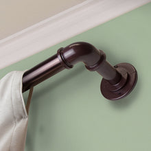 Load image into Gallery viewer, 1&quot; Pipe Bay Curtain Rod
