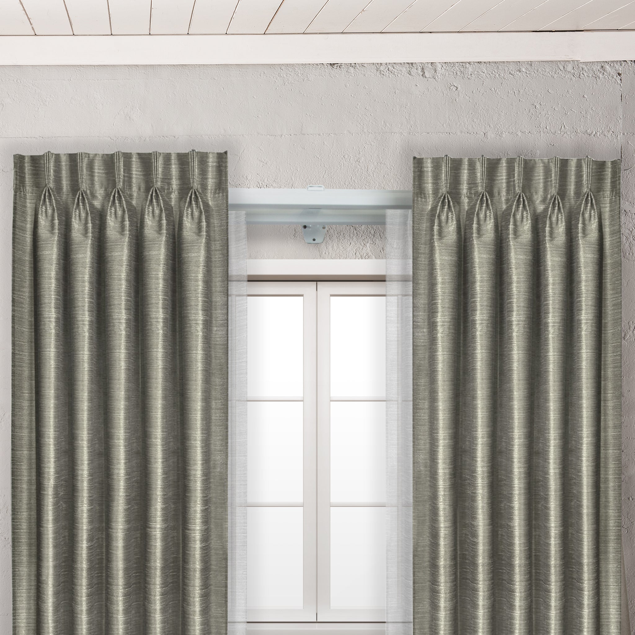 Traverse Curtains TWOPAGES Celng Curtan Rods For Wndows 48 To 86 Nch, Heavy  Duty 7/8 Twopages Curtain, image size:2048x2048