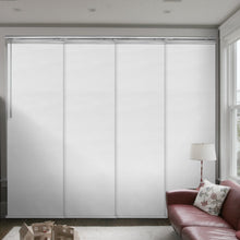 Load image into Gallery viewer, Embroidered Chiffon 4-Panel Single Rail Panel Track 48&quot;-88&quot;W x 91.4&quot;H, Panel width 23.5&quot;
