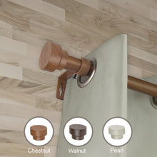 Load image into Gallery viewer, Bonnet Faux Wood Curtain Rod
