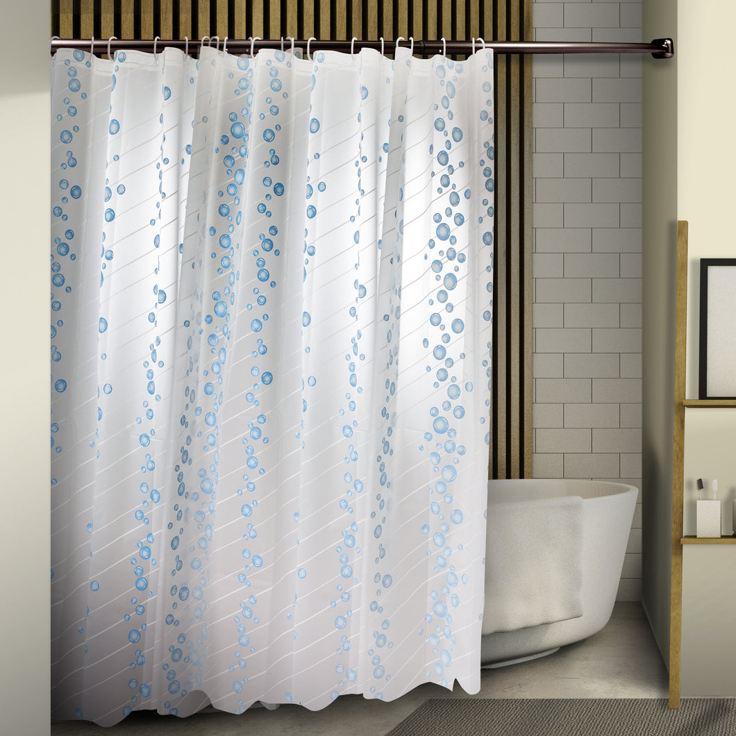 Bubble Column Shower Curtain