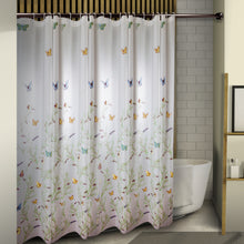 Load image into Gallery viewer, Tranquil Floating Butterflies Shower Curtain
